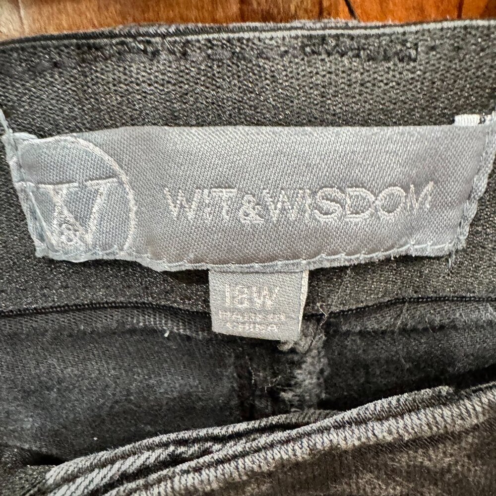 Women's Wit & Wisdom Black Bootcut Jeans
